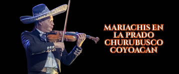 Mariachis en Prado Churubusco, Coyoacán