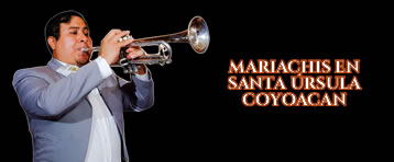 Mariachis en Santa Úrsula, Coyoacán